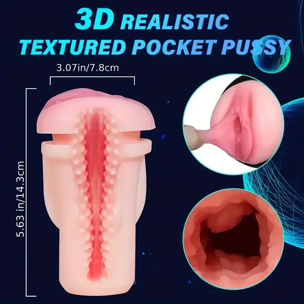 4 Sucking Vibrating Thrusting Modes Auto Masturbator Male Stroker