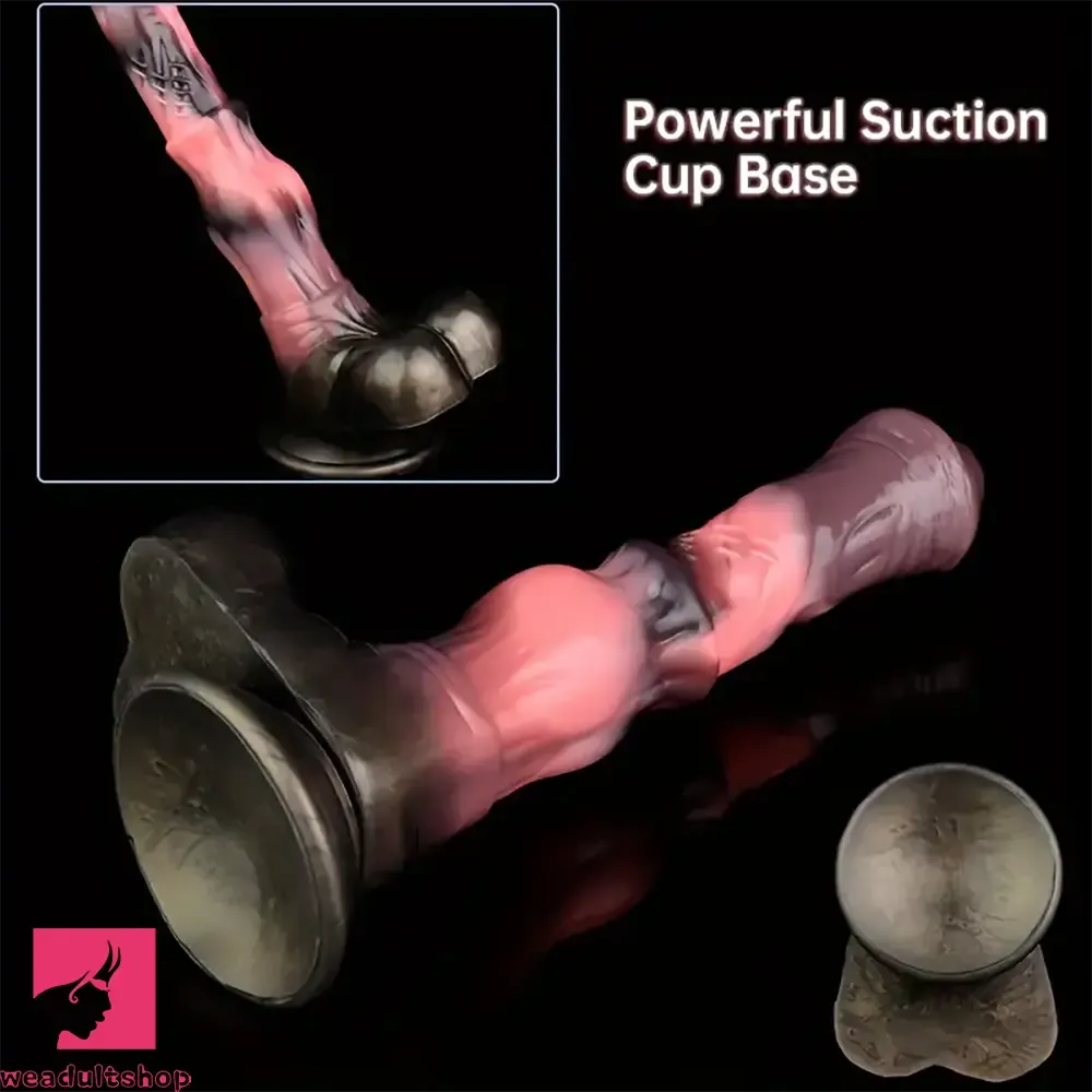 9.84in Fantasy Liquid Silicone Big Soft Horse Animal Dildo For Adults