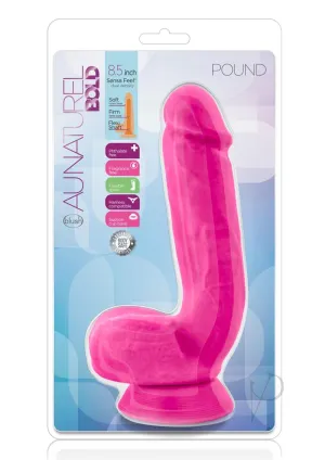 Au Naturel Bold Pound Dildo 8.5 Pink