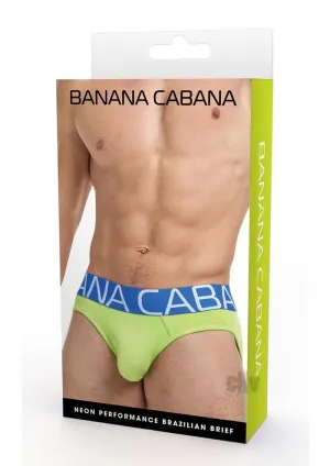 Banana Cabana Bikini L/xl Green