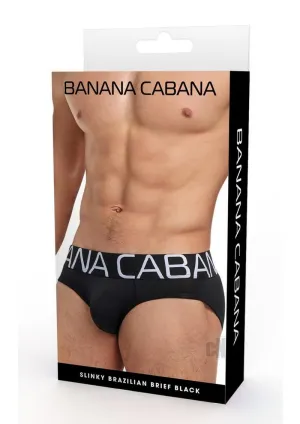 Banana Cabana Bikini Md/lg Black