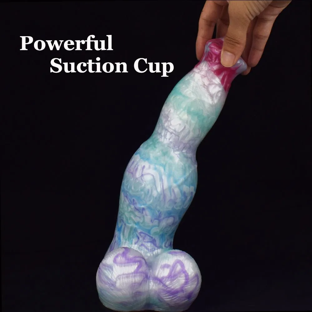 Big Knot Dildo Real Dog Cock Head Straight