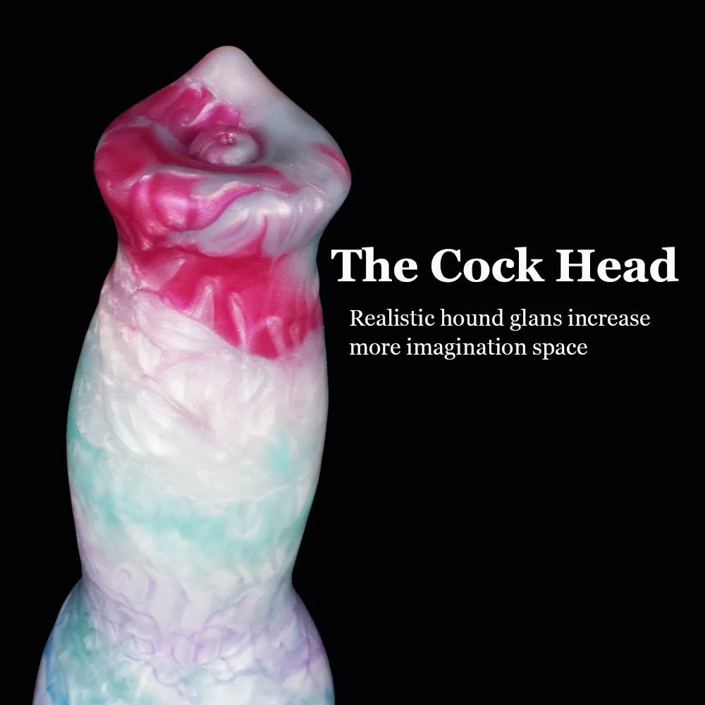 Big Knot Dildo Real Dog Cock Head Straight