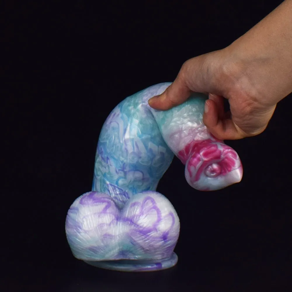 Big Knot Dildo Real Dog Cock Head Straight