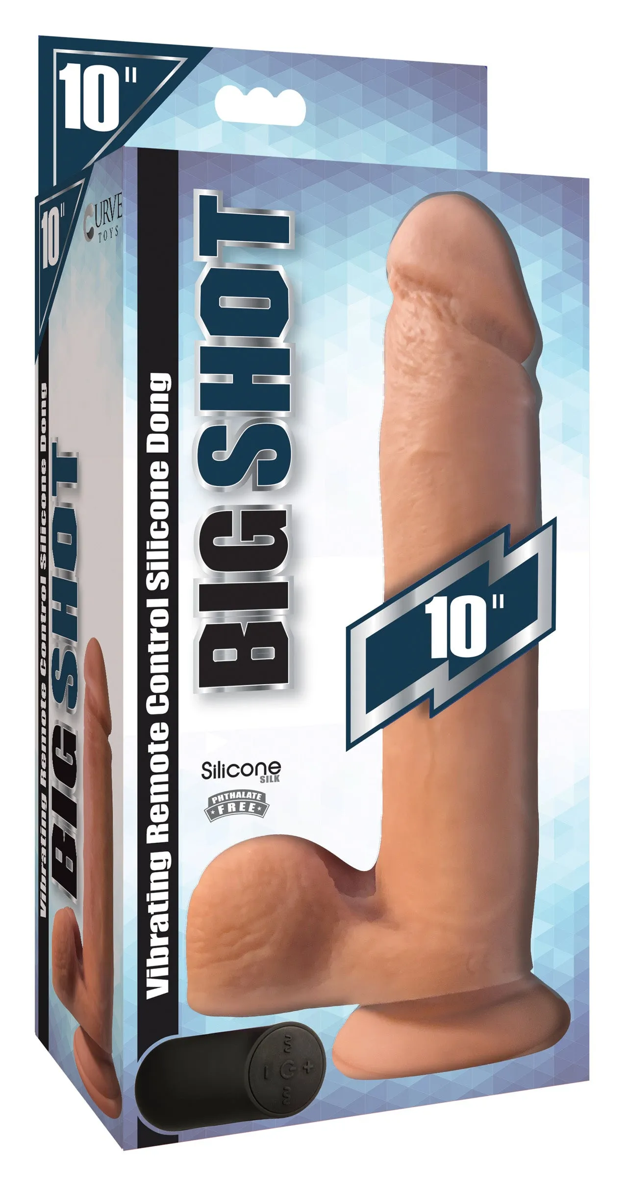 Big Shot Remote Control Vibrating Dildo