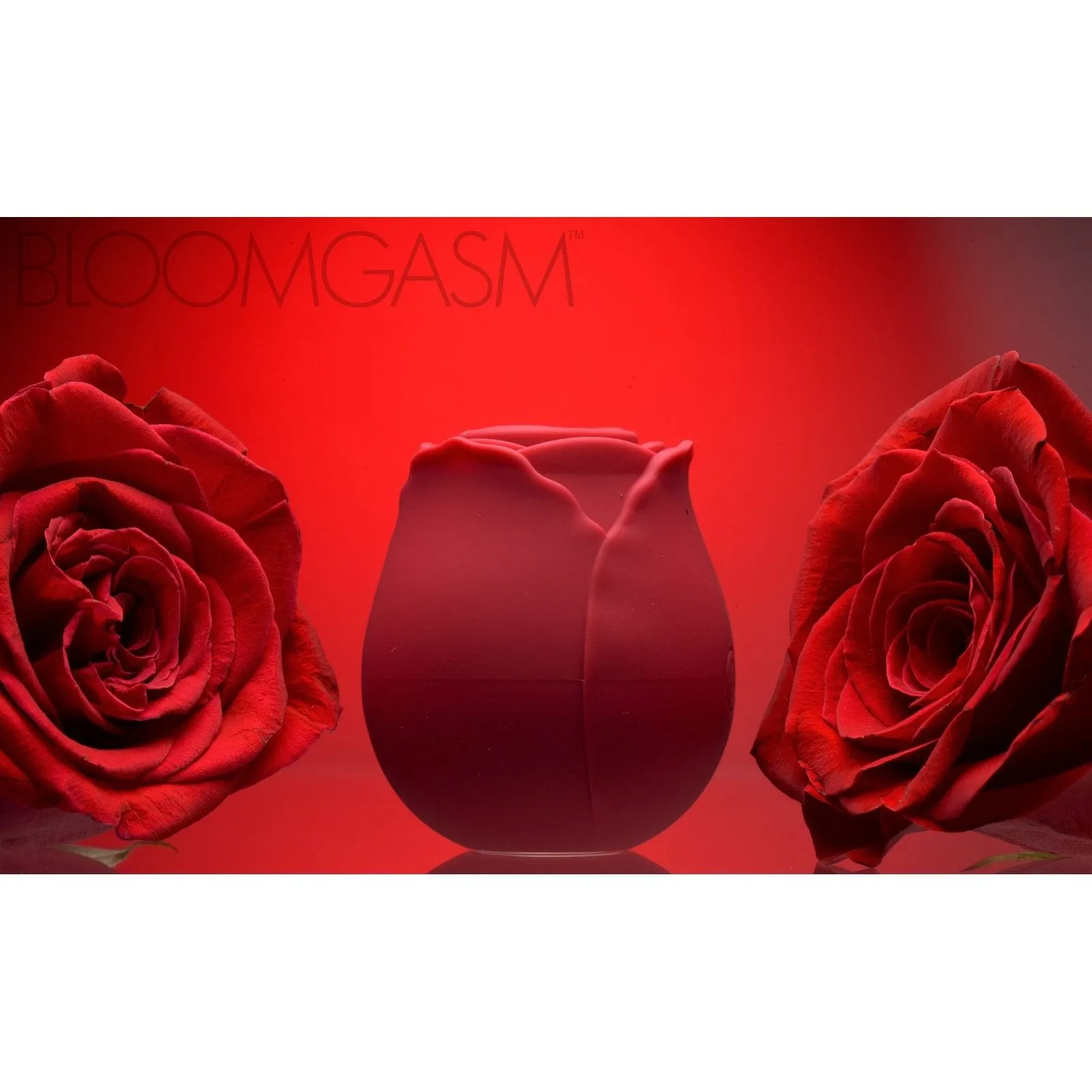 Bloomgasm Wild Rose 10x Silicone Clit Stimulator