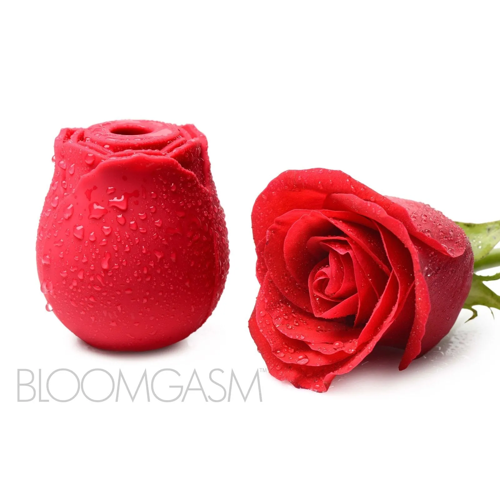 Bloomgasm Wild Rose 10x Silicone Clit Stimulator
