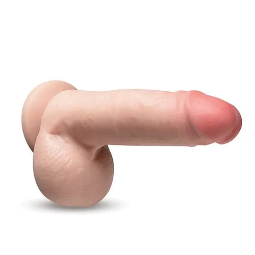 Blush Novelties - Loverboy K Pop Star Realistic Dildo with Balls 7.25 (Beige)