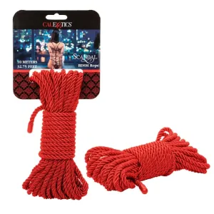 Calexotics Scandal BDSM Red Rope 10m
