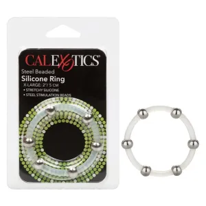 Calexotics Steel Beaded Silicone Ring X-Large