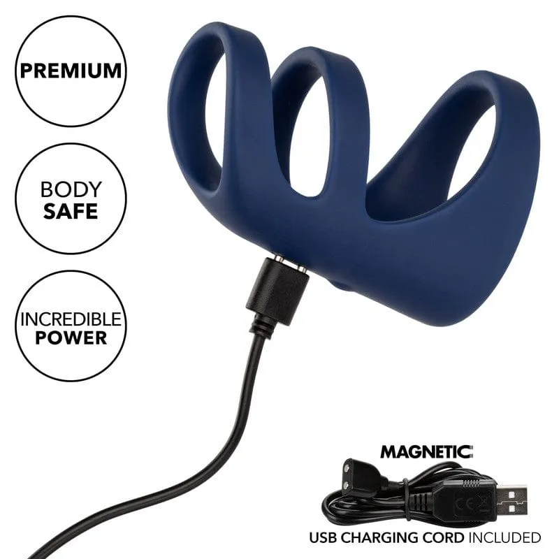 Calexotics Viceroy Rechargeable Triple Cock Ring