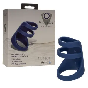 Calexotics Viceroy Rechargeable Triple Cock Ring