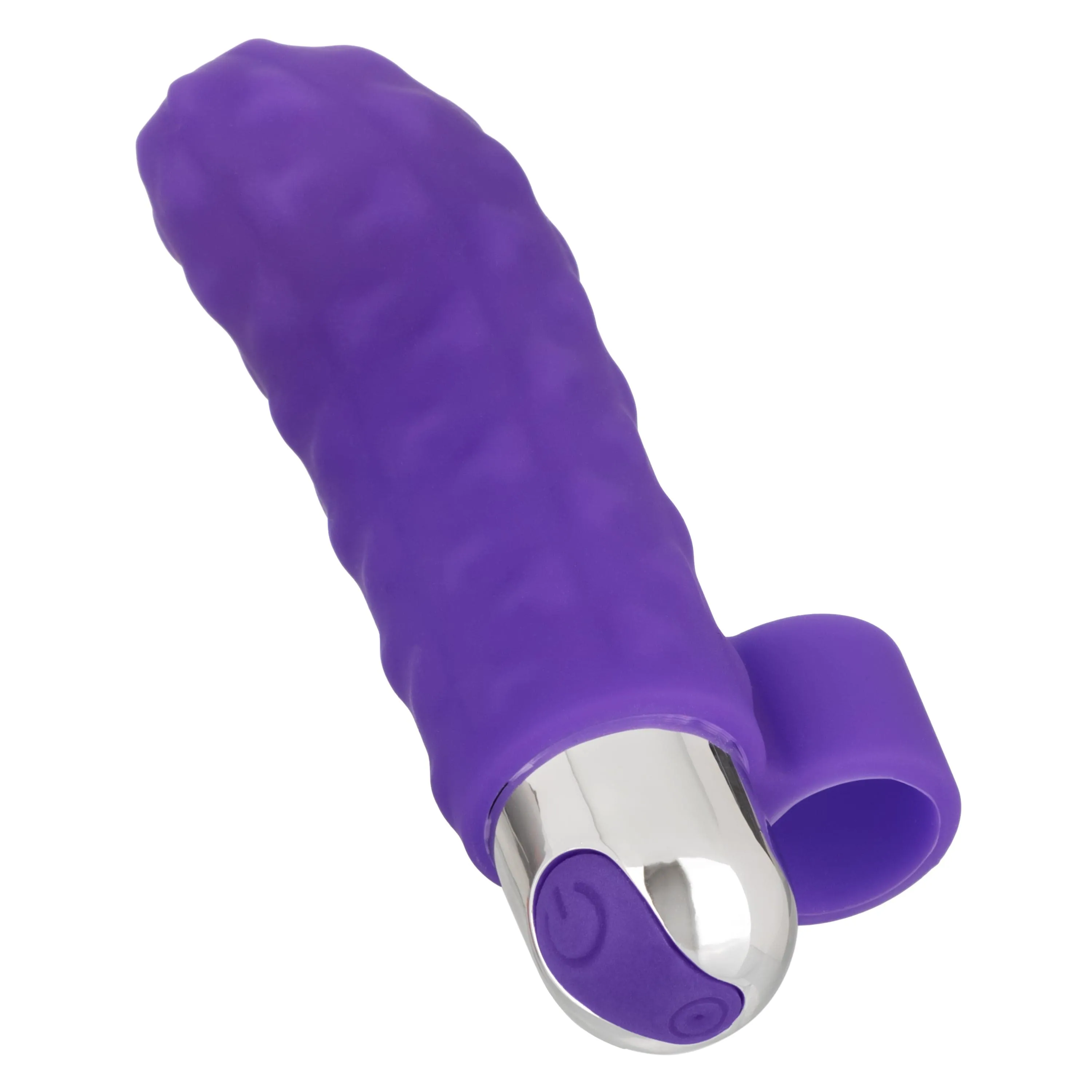 California Exotics - Intimate Play Rechargeable Finger Teaser Clit Massager (Purple)