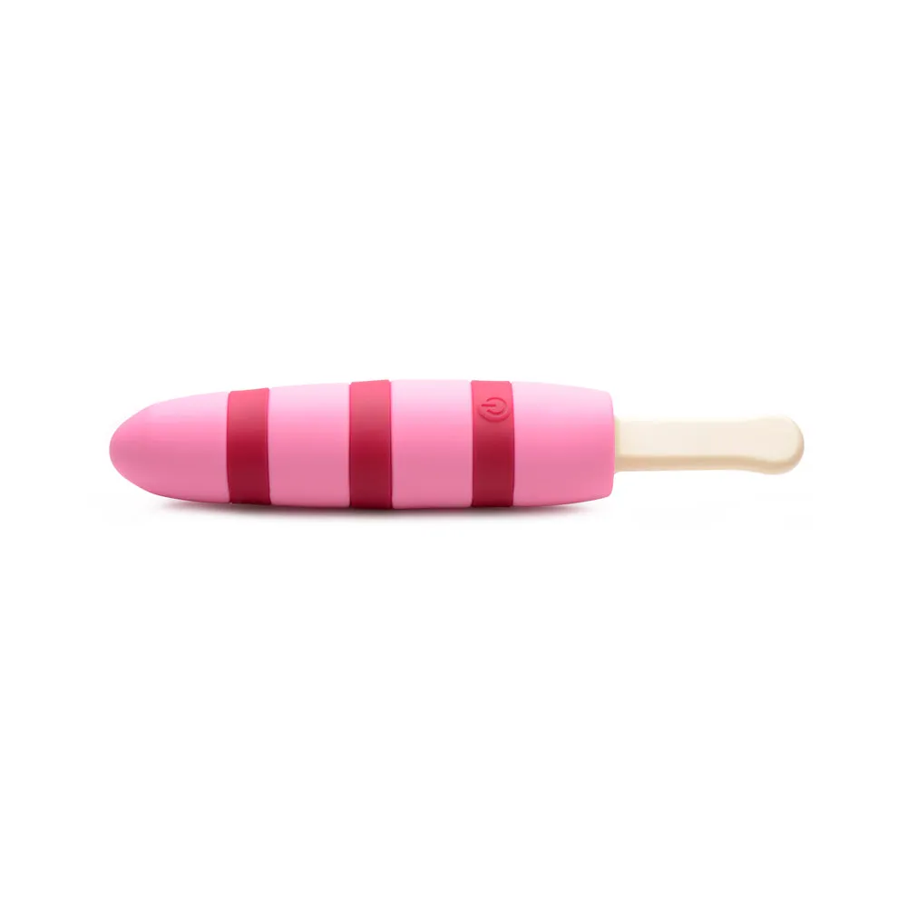 Cocksicle Ticklin' Pink 10X Popsicle Vibrator