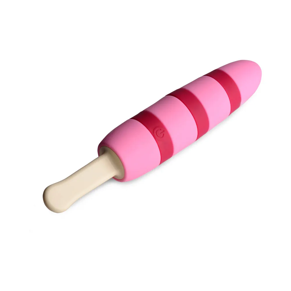 Cocksicle Ticklin' Pink 10X Popsicle Vibrator