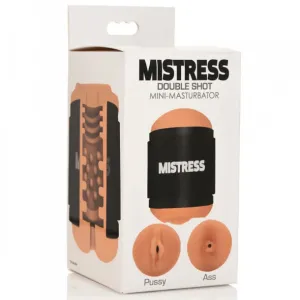 Curve Toys Mistress Double Shot Pussy & Ass Mini-Masturbator