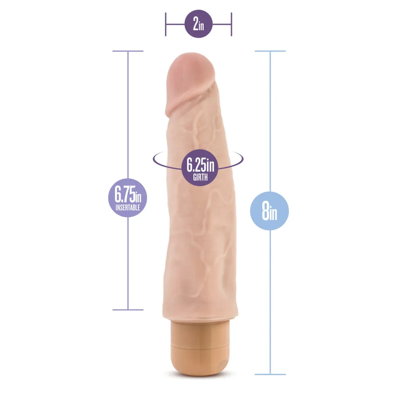 Dr Skin #14 Realistic Vibrator 8 by Blush Novelties