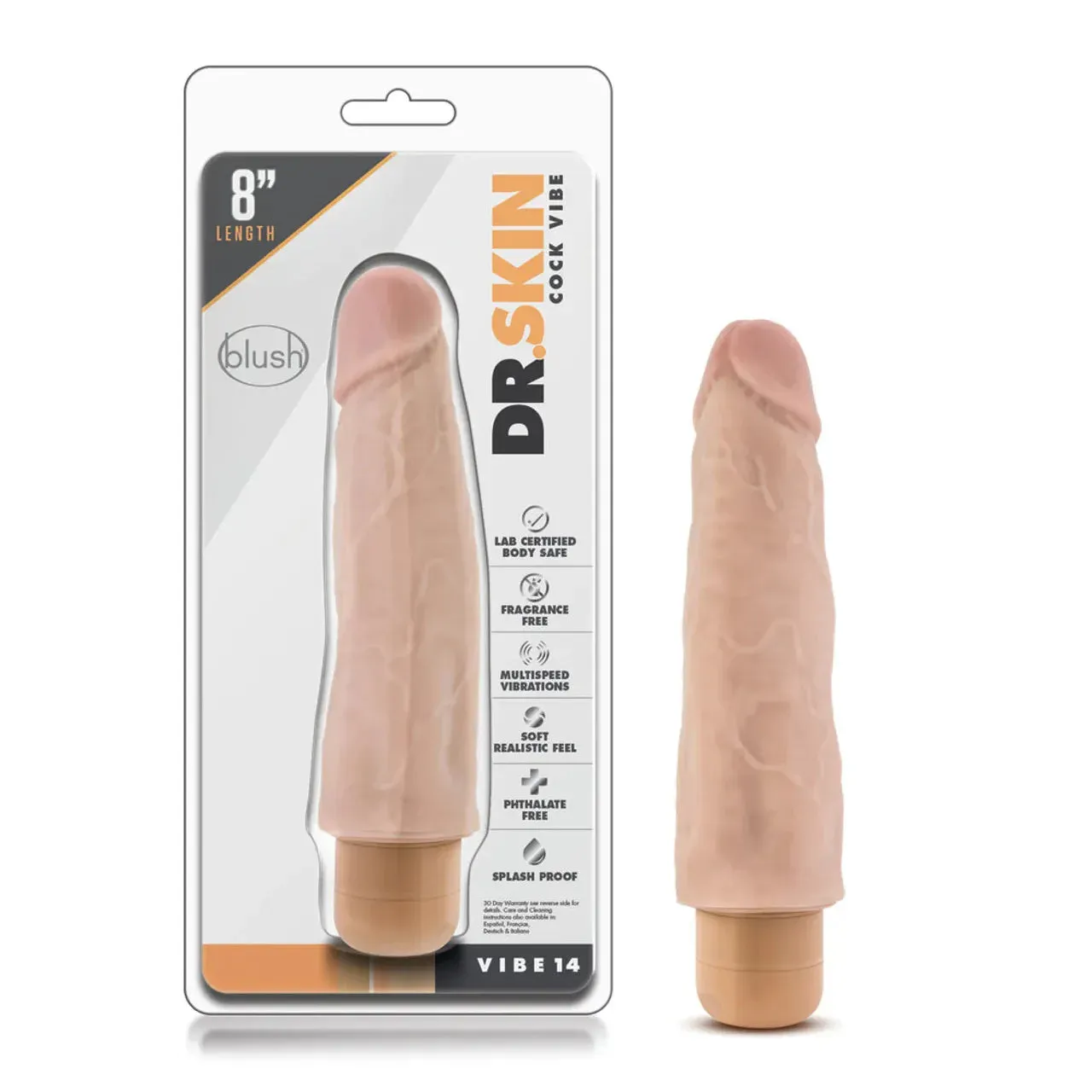 Dr Skin #14 Realistic Vibrator 8 by Blush Novelties
