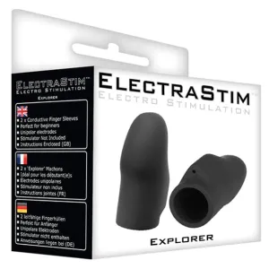 ElectraStim - Explorer Electro Stimulation Finger Sleeves (Black)