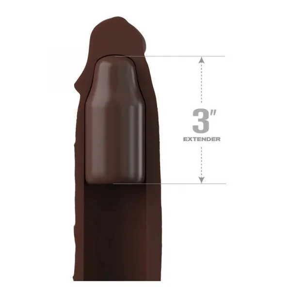 Fantasy X Tensions Penis Sleeve With Strap & Plug 3 by Pipedream Products®