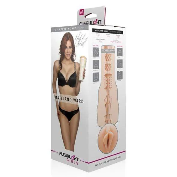 Fleshlight - Fleshlight Girls Maitland Ward Lotus Masturbator (Toy Meets World)