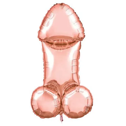Glitterati Penis Mylar Balloon 3ft by Little Genie