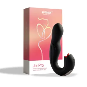Honey Play Box Joi Pro Remote Control Rotating Head G-spot Vibrator & Clit Licker