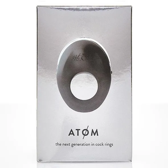 Hot Octopuss - Atom Rechargeable Silicone Cock Ring (Black)