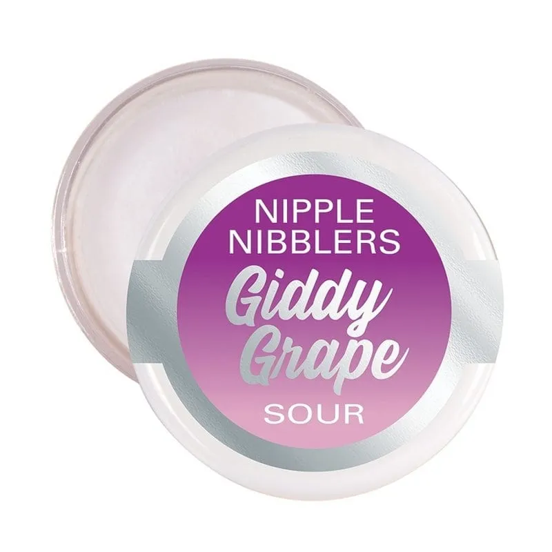 Jelique Nipple Nibblers Giddy Grape Sour Tingle Balm