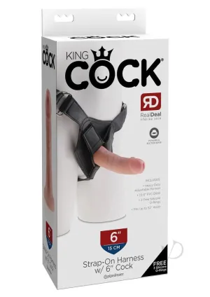 Kc Strap On Harness 6 Cock Flesh