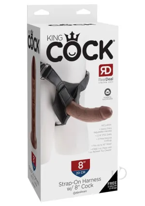 Kc Strap On Harness 8 Cock Brown