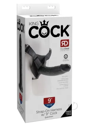 Kc Strap On Harness 9 Cock Black