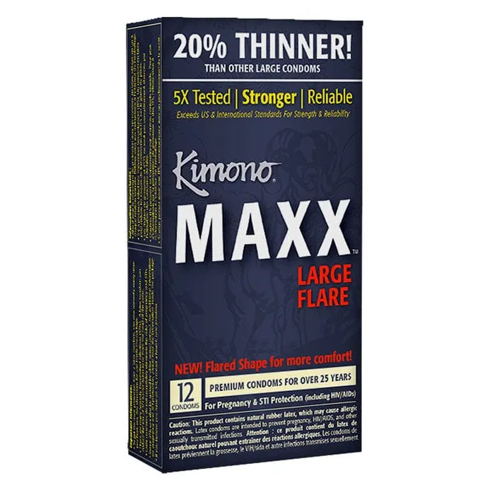 Kimono Maxx Large Flare Condoms