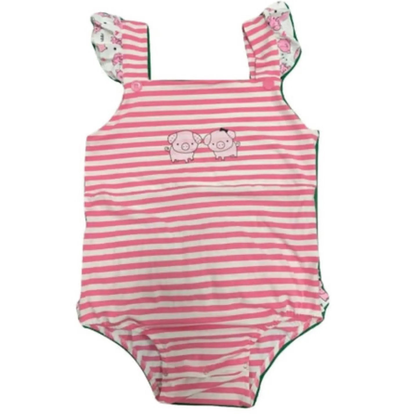 Lil Piggy Ruffle Romper