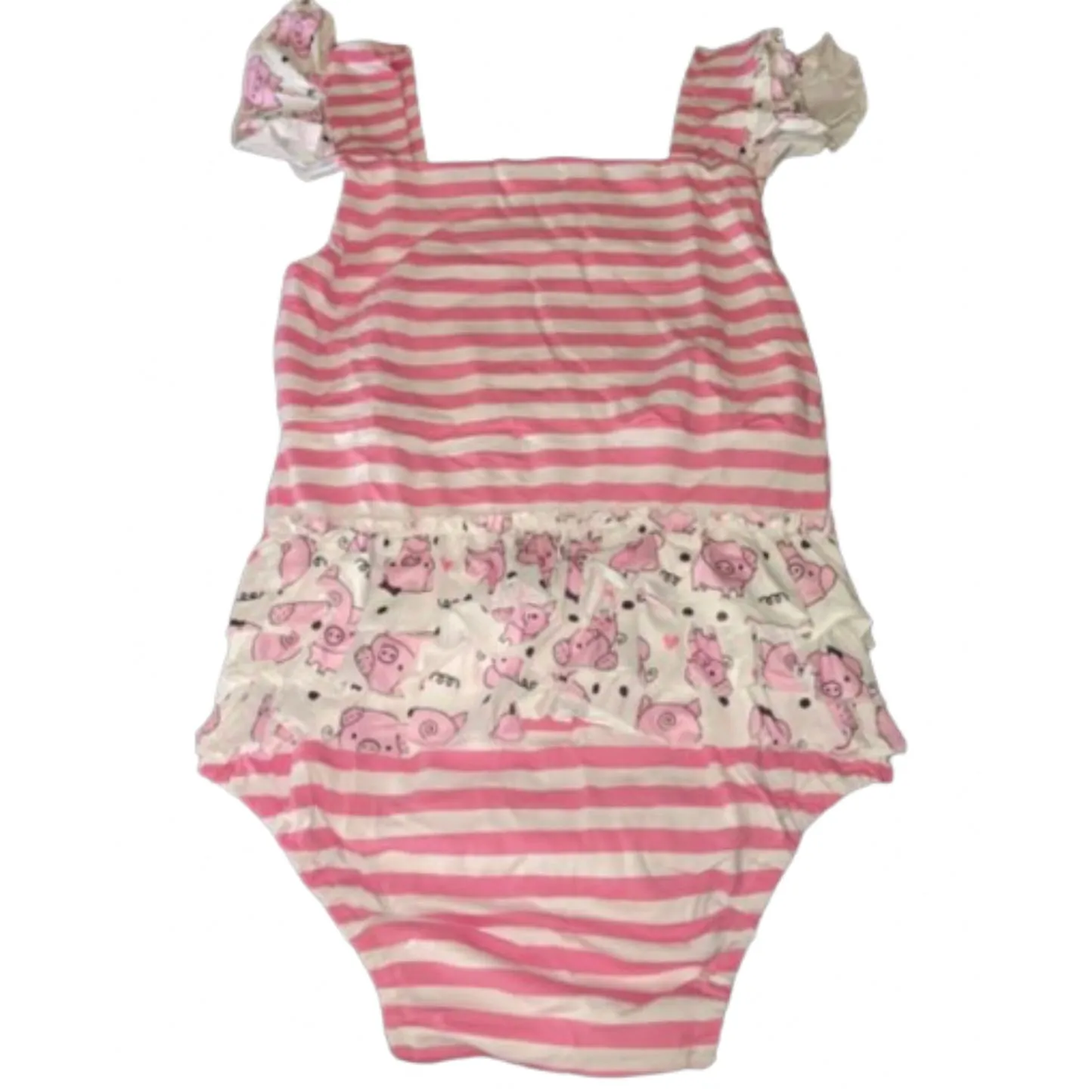 Lil Piggy Ruffle Romper