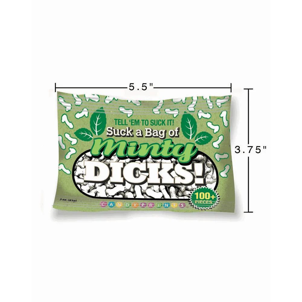 Little Genie Suck a Bag of Minty Dicks