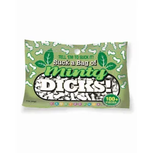 Little Genie Suck a Bag of Minty Dicks