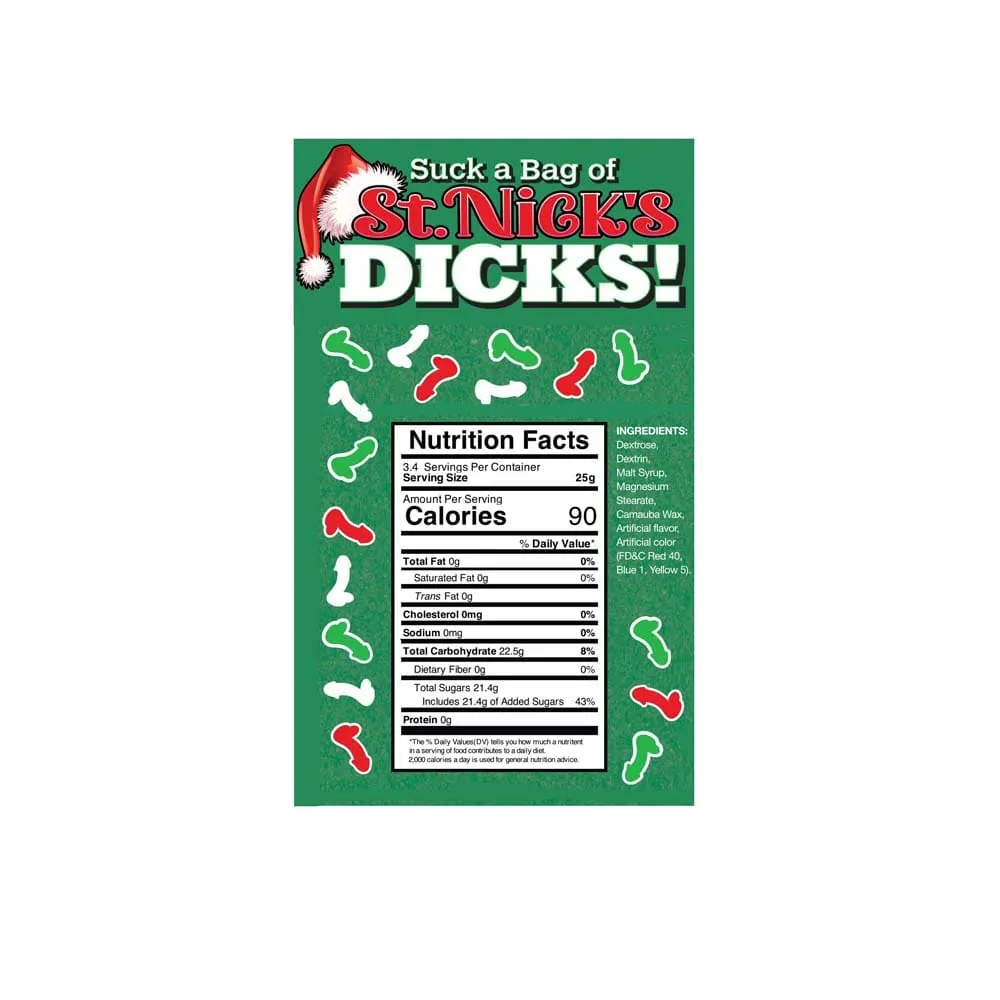 Little Genie Suck a Bag of St Nick's Dicks