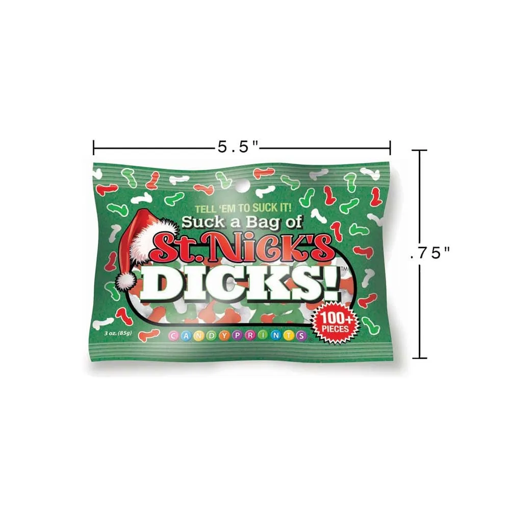Little Genie Suck a Bag of St Nick's Dicks