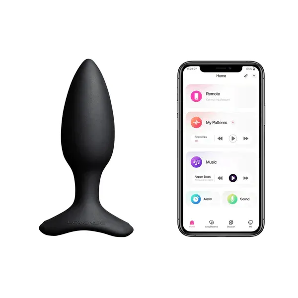 Lovense Hush 2 1.5 Bluetooth Vibrating Butt Plug