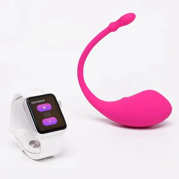 Lovense - Lush App-Controlled Bullet Egg Vibrator (Pink)