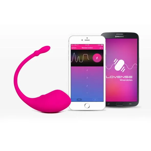 Lovense - Lush App-Controlled Bullet Egg Vibrator (Pink)