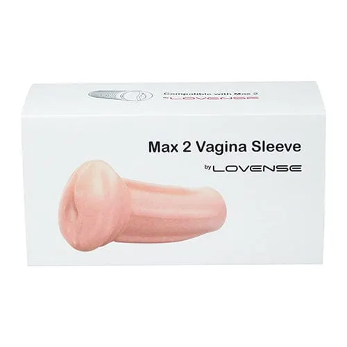 Lovense - Vagina Shaped Sleeve for Max 2 Masturbator (Beige)