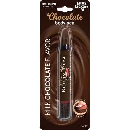 Lusty Lickers Chocolate Body Pen by Hott Products