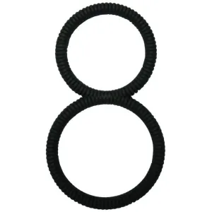 Malesation - Figure 8 Cock Ring (Black)