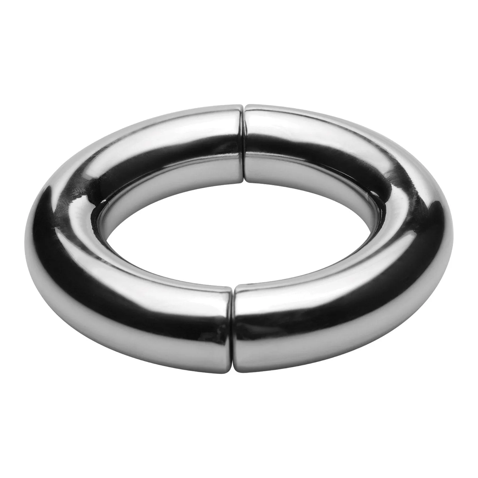 Mega Magnetize Stainless Steel Magnetic Cock Ring