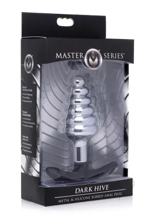 Ms Dark Hive Metal and Silicone Anal Plug