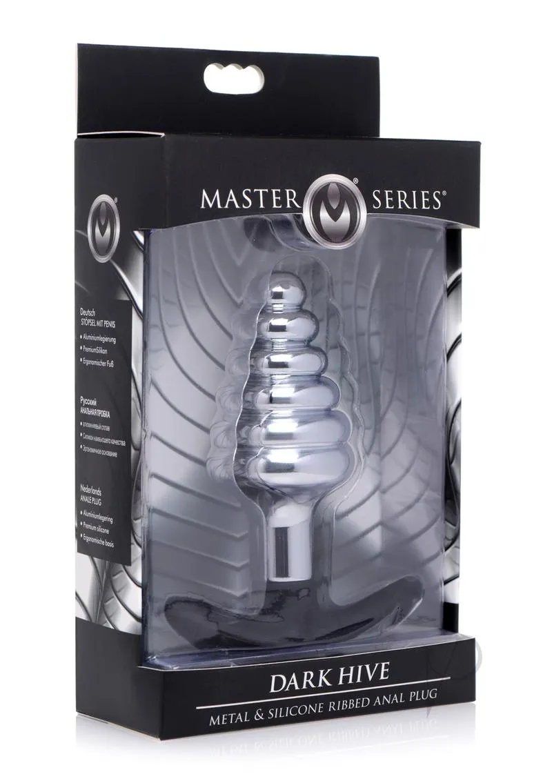 Ms Dark Hive Metal and Silicone Anal Plug