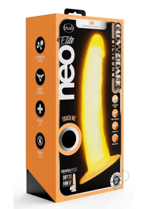 Neo Elite Gitd Dd Cock W/suc 7.5 Org