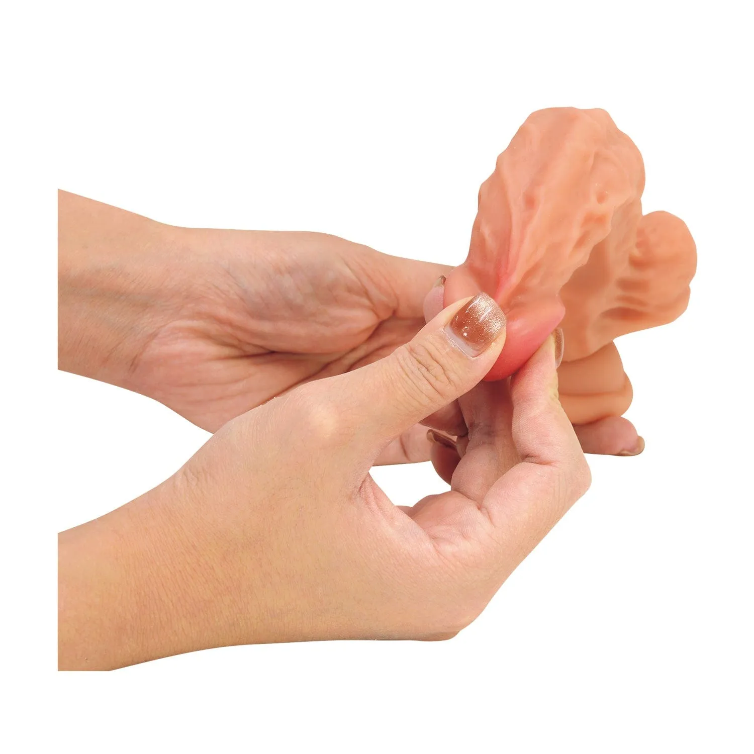 NPG - Gokusei Dong Premium Soft Dildo 7.5 (Beige)